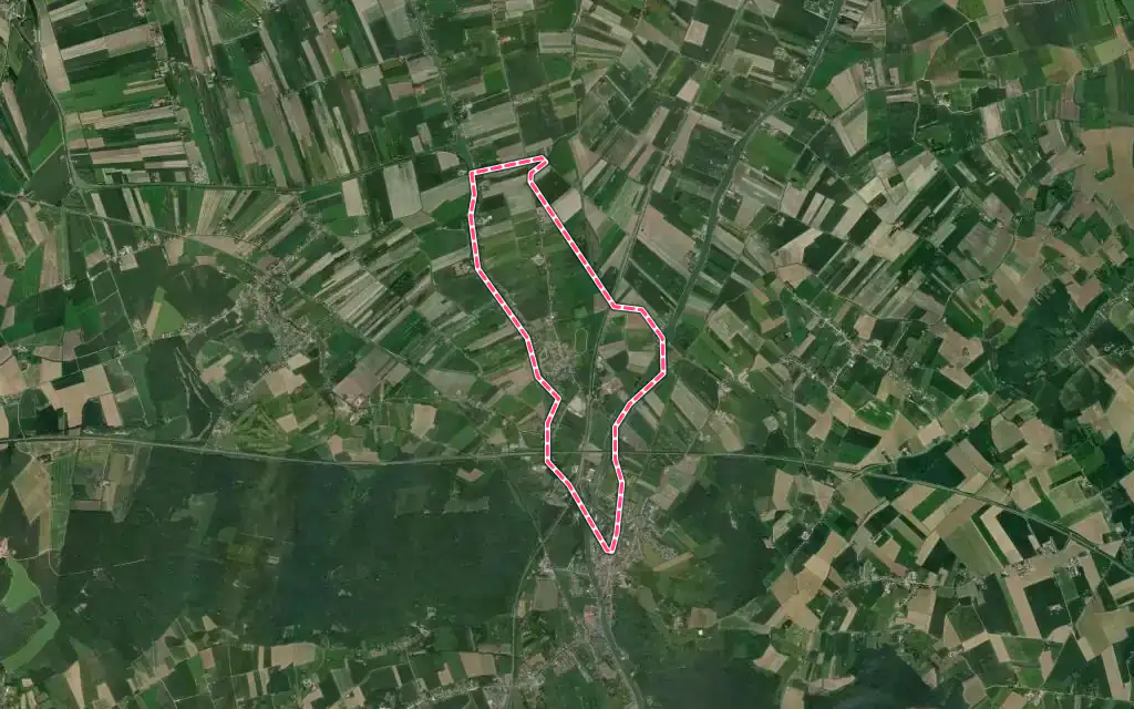 Vue satellite de Holque avec ses contours administratifs