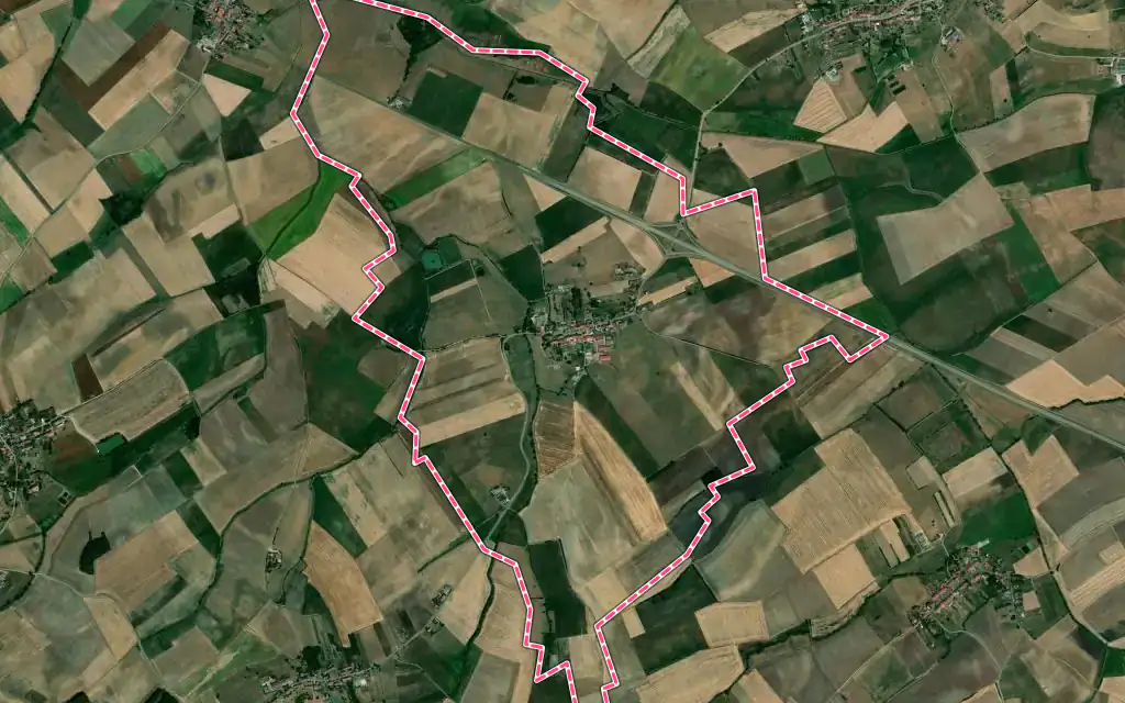 Vue satellite de Ley avec ses contours administratifs